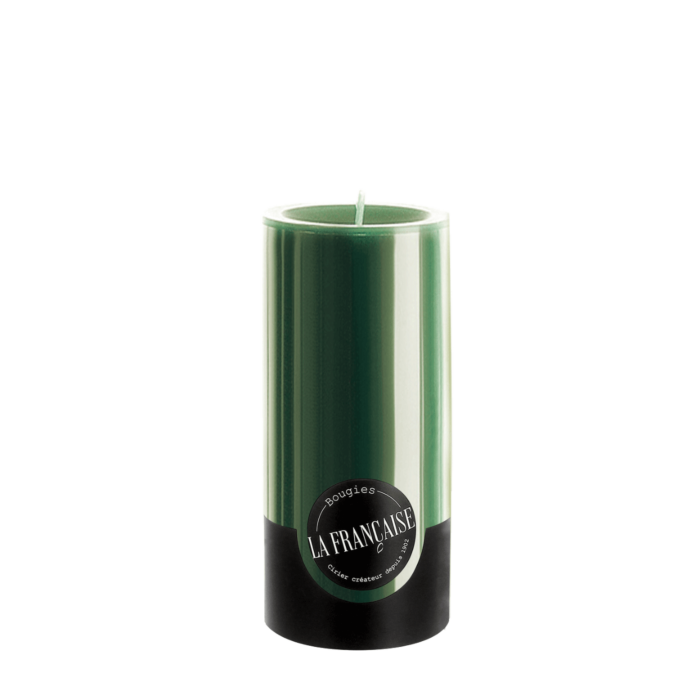 Bougies La Francaise - Medium Pillar Candle - Green